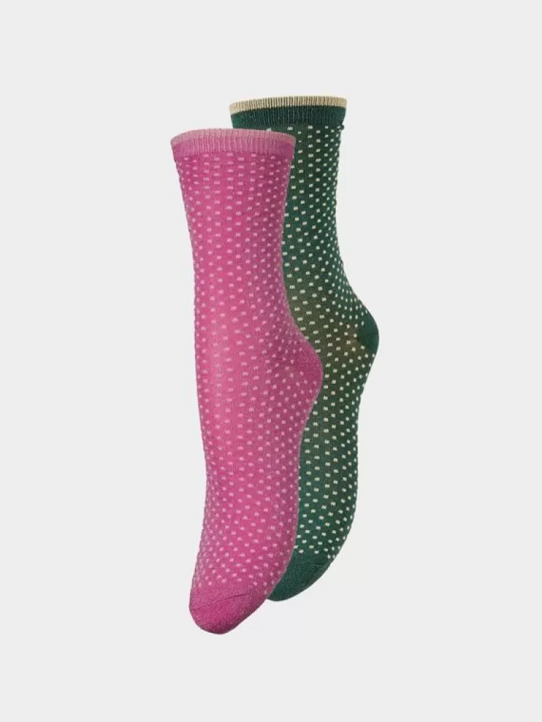 Glimmersokker | BeckSöndergaard Ditsy Glitter Sock 2 Pack