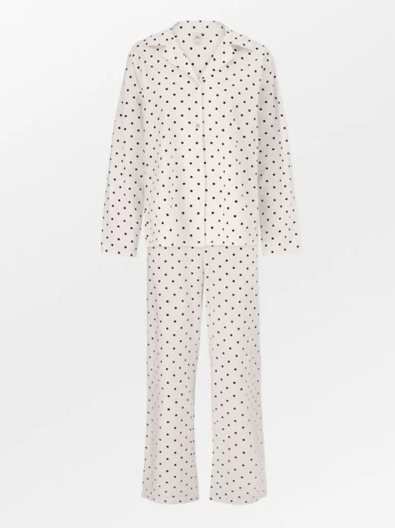 Pyjamaser | BeckSöndergaard Dot Pyjamas Set - Black