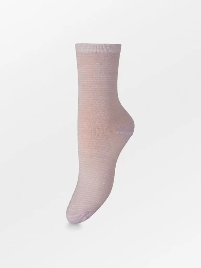 Glimmersokker | BeckSöndergaard Dover Stripe Sock