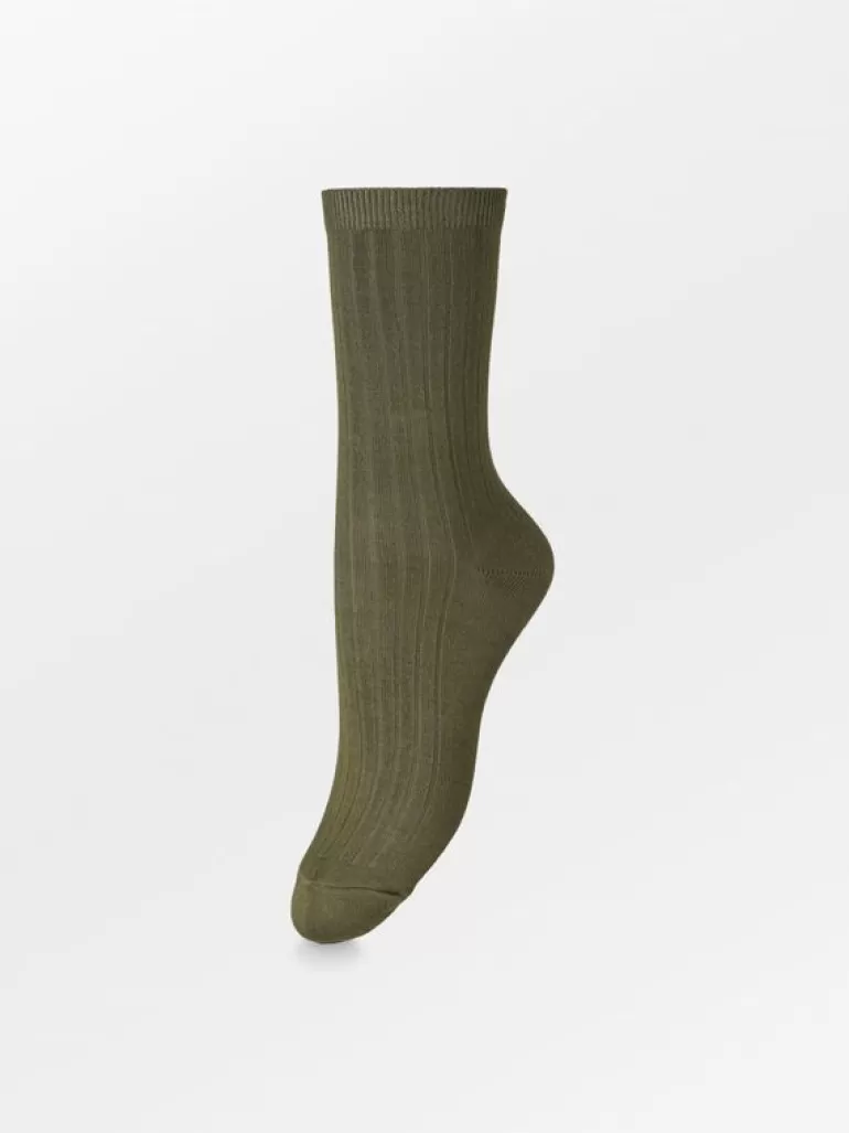 Basic Sokker | BeckSöndergaard Elva Solid Sock