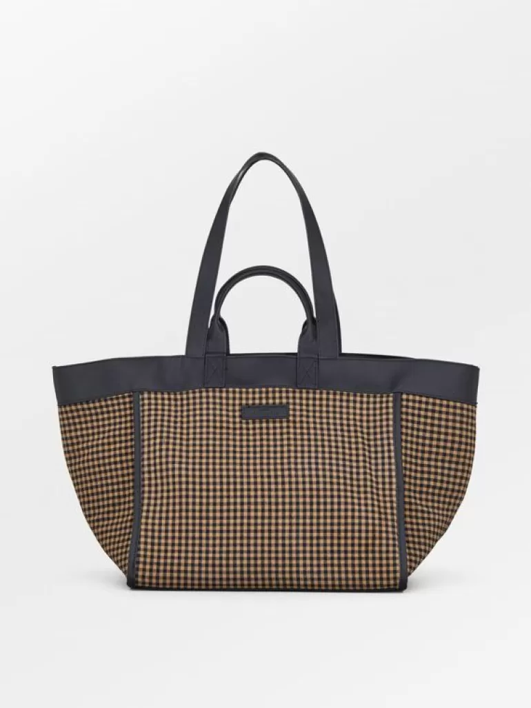 Shopper | BeckSöndergaard Gingham Lily Bag