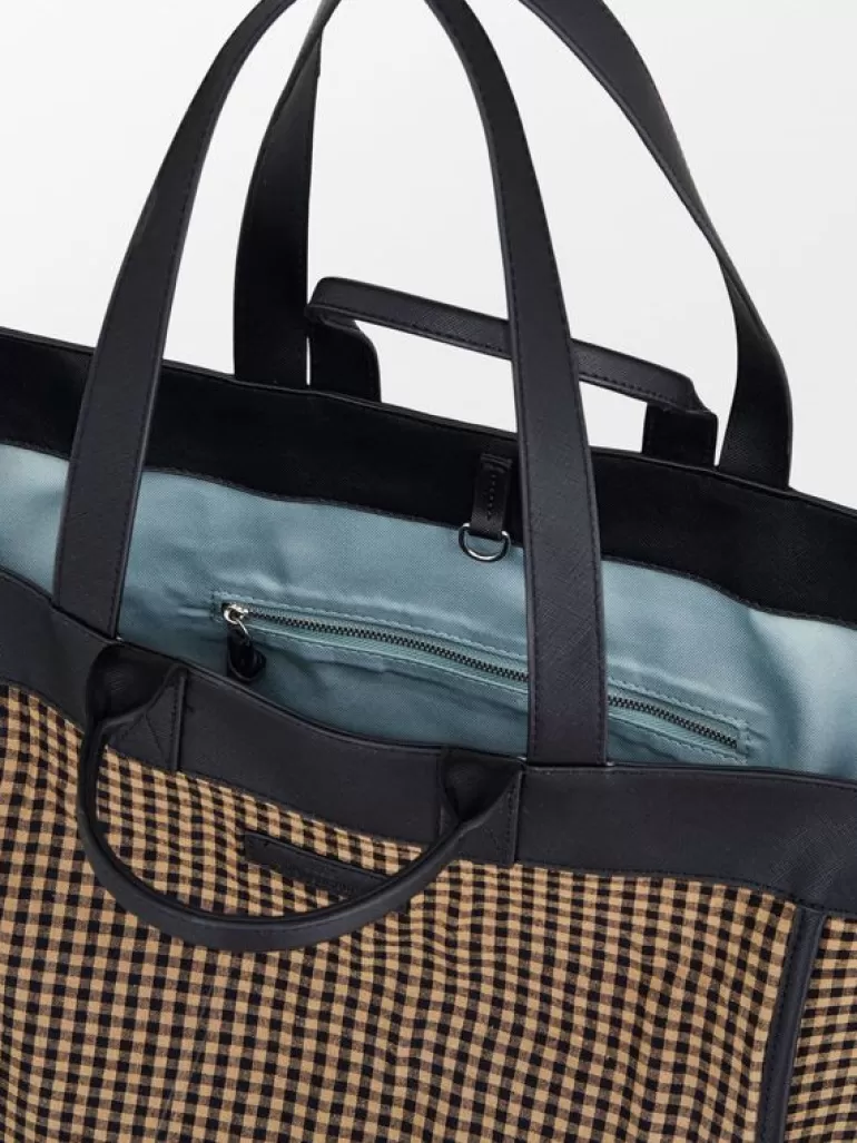 Shopper | BeckSöndergaard Gingham Lily Bag