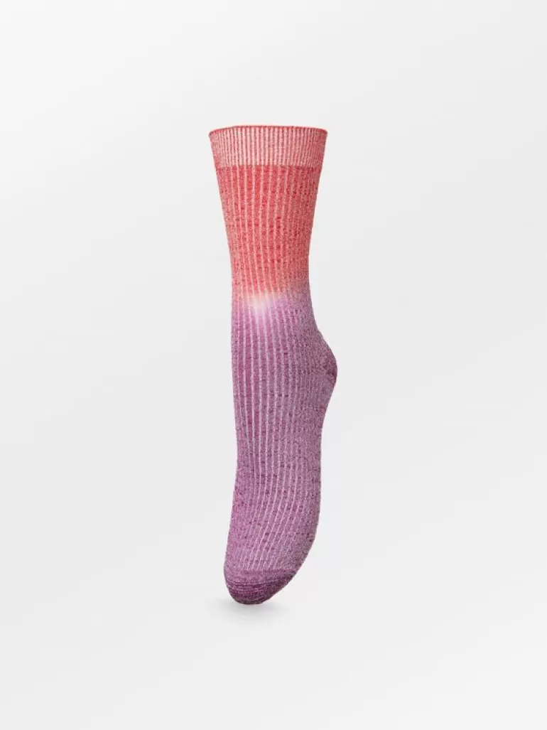 Glimmersokker | BeckSöndergaard Gradiant Glitter Sock