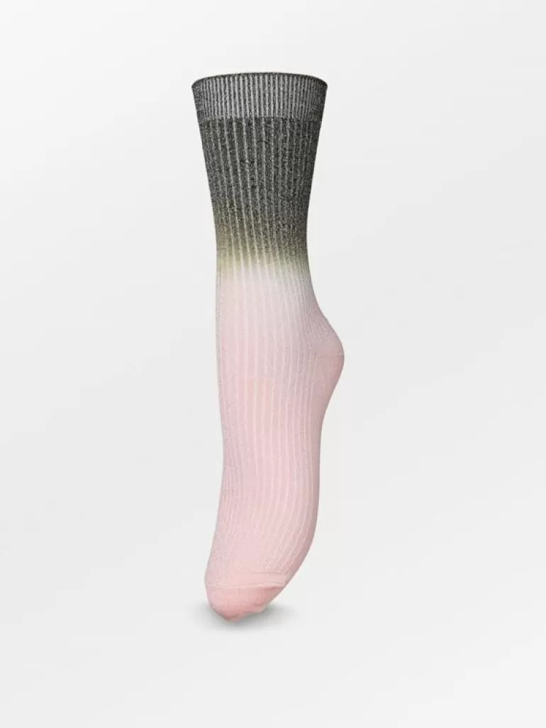 Glimmersokker | BeckSöndergaard Gradiant Glitter Sock