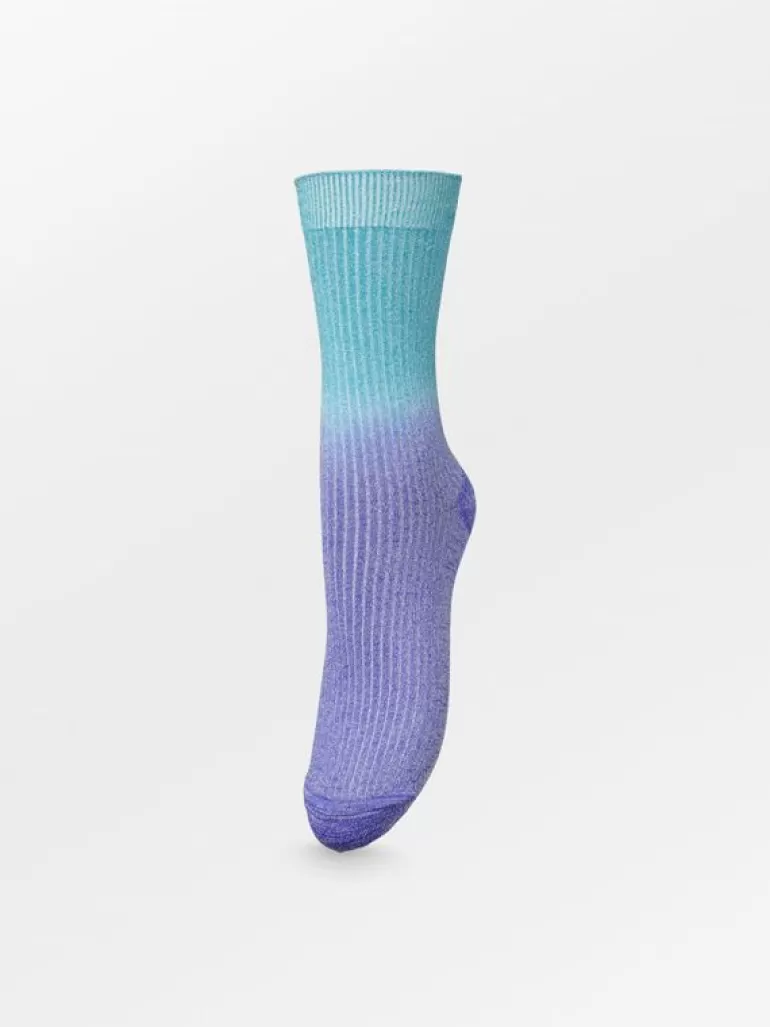 Glimmersokker | BeckSöndergaard Gradiant Glitter Sock