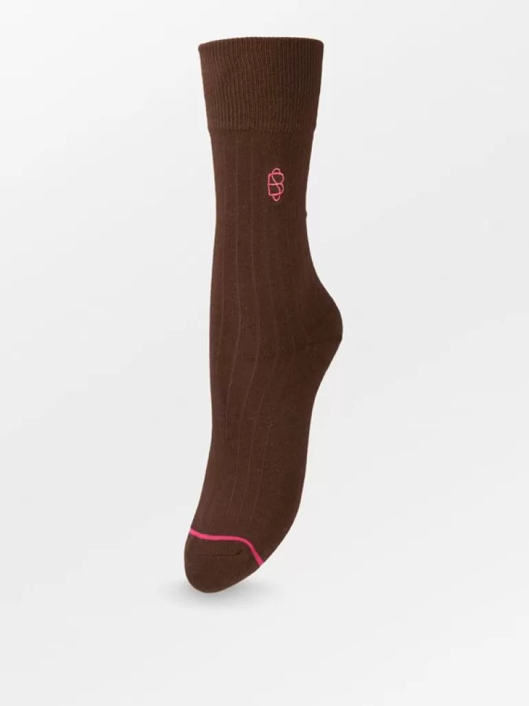 Basic Sokker | BeckSöndergaard Logo Cotta Sock