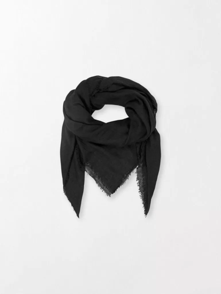 Ullskjerf | BeckSöndergaard Mill Scarf - Black