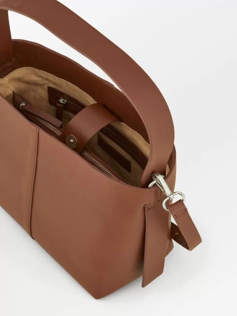 Crossbody Vesker | BeckSöndergaard Nappa Fraya Bag - Mocha Brown