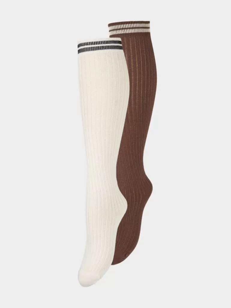 Basic Sokker | BeckSöndergaard Oda Cotta Knee Sock 2 Pack