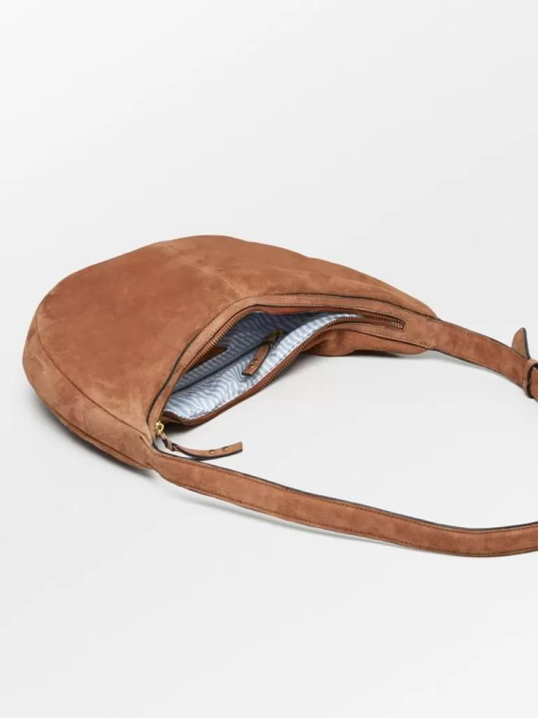 Crossbody Vesker | BeckSöndergaard Suede Moon Bag